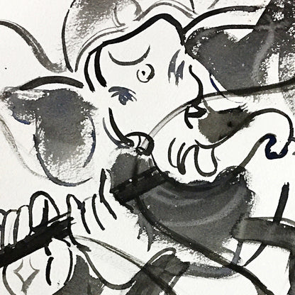 Ganesha-53 - SUJITH KUMAR GS MANDYA Art Studio Gallery (SKGSM Art Studio Gallery)