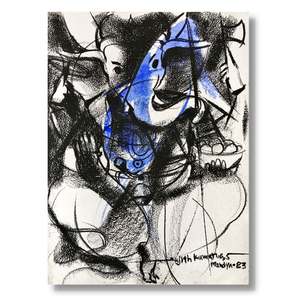 Ganesha-215 - SUJITH KUMAR GS MANDYA Art Studio Gallery (SKGSM Art Studio Gallery)
