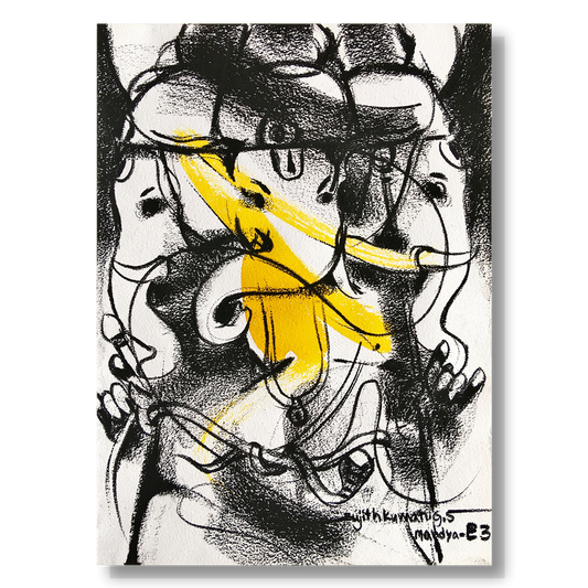Ganesha-216 - SUJITH KUMAR GS MANDYA Art Studio Gallery (SKGSM Art Studio Gallery)
