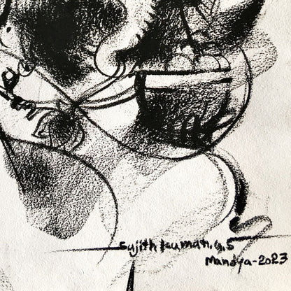 Ganesha-211 - SUJITH KUMAR GS MANDYA Art Studio Gallery (SKGSM Art Studio Gallery)