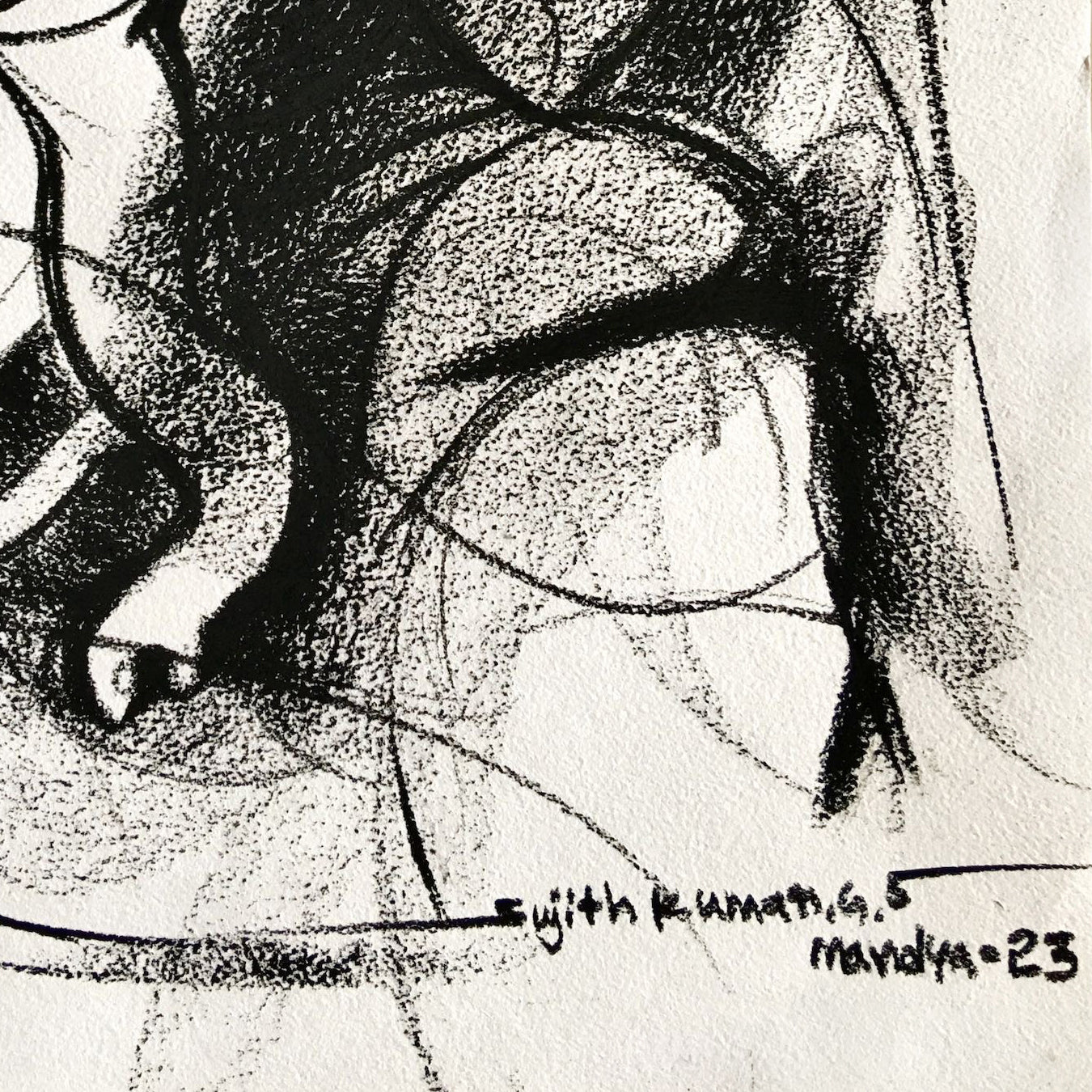 Ganesha-214 - SUJITH KUMAR GS MANDYA Art Studio Gallery (SKGSM Art Studio Gallery)