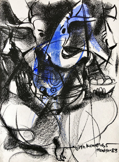 Ganesha-215 - SUJITH KUMAR GS MANDYA Art Studio Gallery (SKGSM Art Studio Gallery)