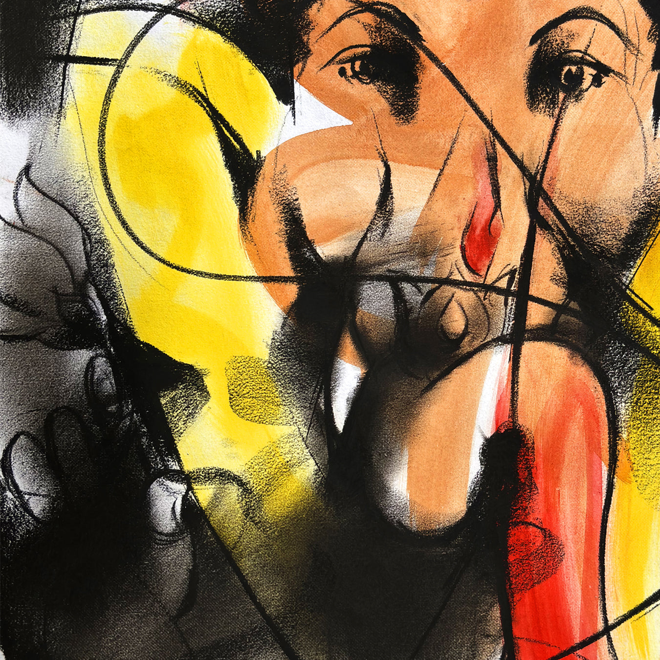 Ganesha-240 - SUJITH KUMAR GS MANDYA Art Studio Gallery (SKGSM Art Studio Gallery)