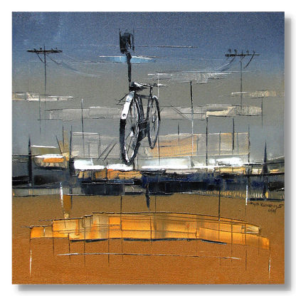 Traffic Control-001 - SUJITH KUMAR GS MANDYA Art Studio Gallery (SKGSM Art Studio Gallery)