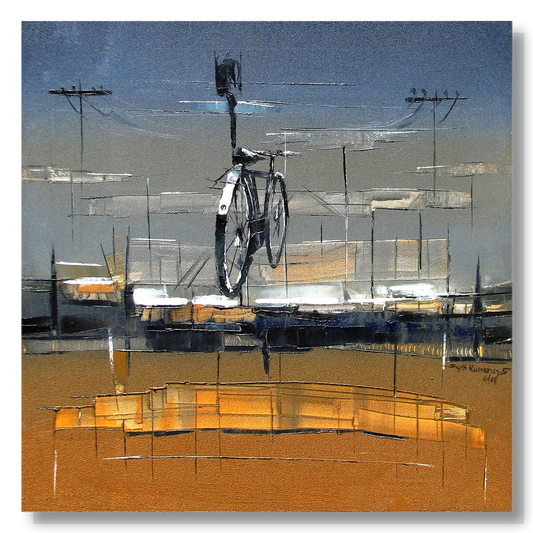 Traffic Control-001 - SUJITH KUMAR GS MANDYA Art Studio Gallery (SKGSM Art Studio Gallery)