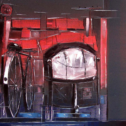Traffic Control-03 - SUJITH KUMAR GS MANDYA Art Studio Gallery (SKGSM Art Studio Gallery)