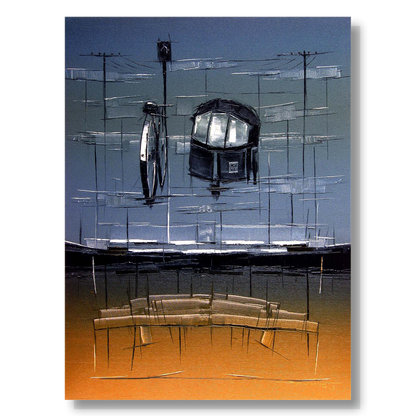 Traffic Control-05 - SUJITH KUMAR GS MANDYA Art Studio Gallery (SKGSM Art Studio Gallery)