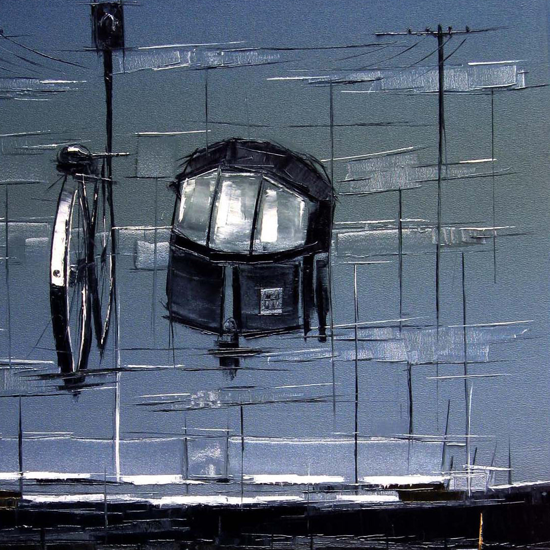 Traffic Control-05 - SUJITH KUMAR GS MANDYA Art Studio Gallery (SKGSM Art Studio Gallery)