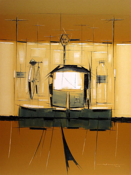 Traffic Control-06 - SUJITH KUMAR GS MANDYA Art Studio Gallery (SKGSM Art Studio Gallery)