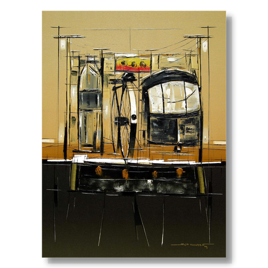 Traffic Control-08 - SUJITH KUMAR GS MANDYA Art Studio Gallery (SKGSM Art Studio Gallery)
