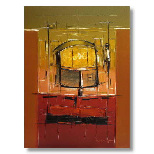 Traffic Control-10 - SUJITH KUMAR GS MANDYA Art Studio Gallery (SKGSM Art Studio Gallery)