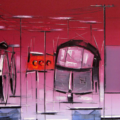 Traffic Control-11 - SUJITH KUMAR GS MANDYA Art Studio Gallery (SKGSM Art Studio Gallery)