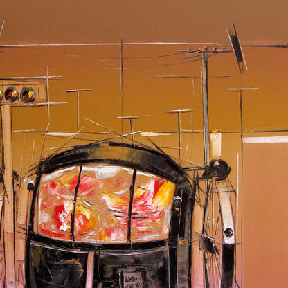 Traffic Control-16 - SUJITH KUMAR GS MANDYA Art Studio Gallery (SKGSM Art Studio Gallery)