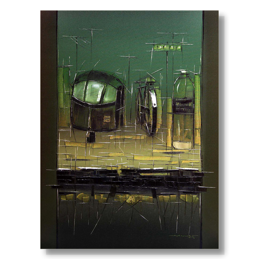 Traffic Control-19 - SUJITH KUMAR GS MANDYA Art Studio Gallery (SKGSM Art Studio Gallery)