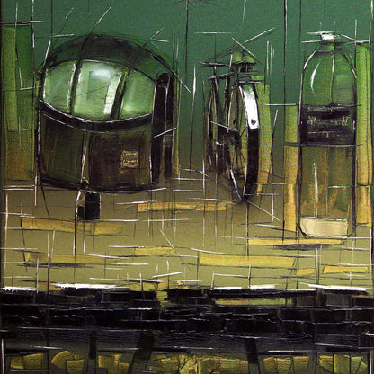 Traffic Control-19 - SUJITH KUMAR GS MANDYA Art Studio Gallery (SKGSM Art Studio Gallery)