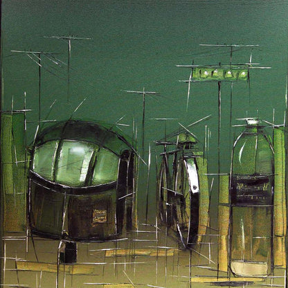 Traffic Control-19 - SUJITH KUMAR GS MANDYA Art Studio Gallery (SKGSM Art Studio Gallery)
