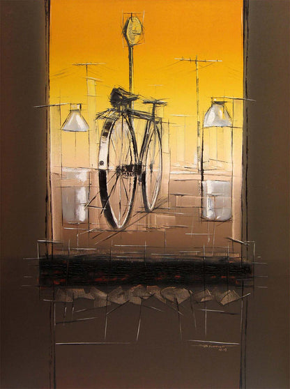 Traffic Control-21 - SUJITH KUMAR GS MANDYA Art Studio Gallery (SKGSM Art Studio Gallery)