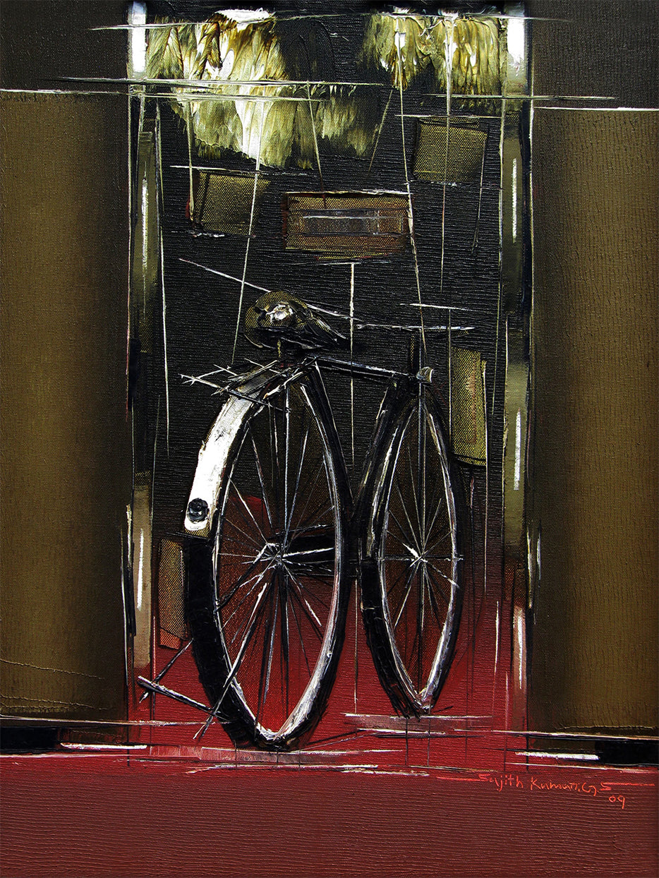 Traffic Control-30 - SUJITH KUMAR GS MANDYA Art Studio Gallery (SKGSM Art Studio Gallery)