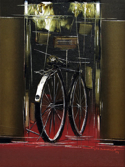 Traffic Control-30 - SUJITH KUMAR GS MANDYA Art Studio Gallery (SKGSM Art Studio Gallery)