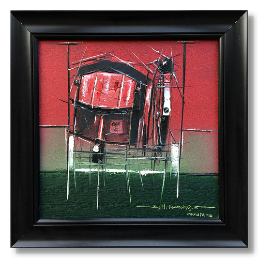 Traffic Control-31 - SUJITH KUMAR GS MANDYA Art Studio Gallery (SKGSM Art Studio Gallery)