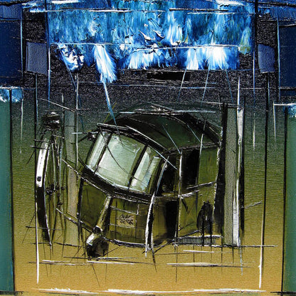 Traffic Control-32 - SUJITH KUMAR GS MANDYA Art Studio Gallery (SKGSM Art Studio Gallery)