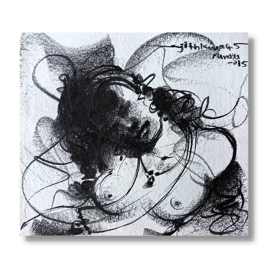 Nude Drawing-137 - SUJITH KUMAR GS MANDYA Art Studio Gallery (SKGSM Art Studio Gallery)