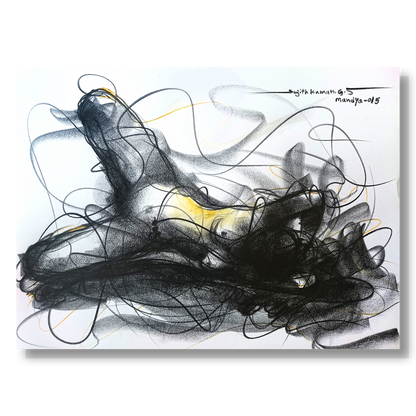 Nude Drawing-139 - SUJITH KUMAR GS MANDYA Art Studio Gallery (SKGSM Art Studio Gallery)