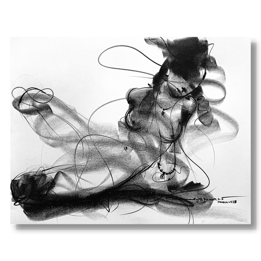 Nude Drawing-146 - SUJITH KUMAR GS MANDYA Art Studio Gallery (SKGSM Art Studio Gallery)