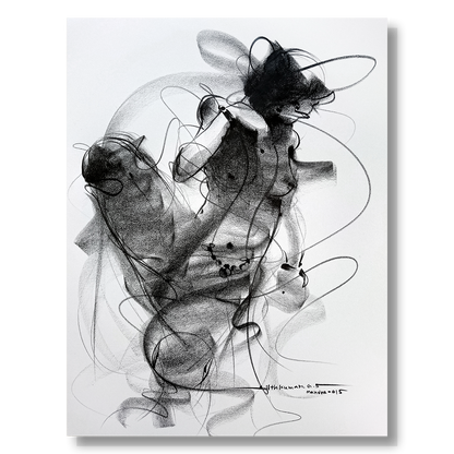 Nude Drawing-152 - SUJITH KUMAR GS MANDYA Art Studio Gallery (SKGSM Art Studio Gallery)
