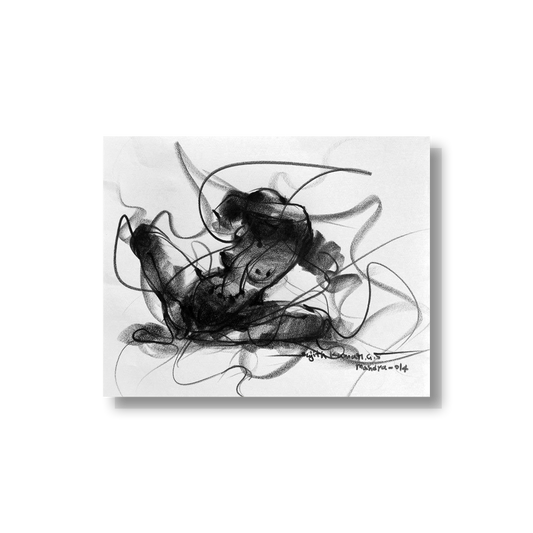 Nude Drawing-058 - SUJITH KUMAR GS MANDYA Art Studio Gallery (SKGSM Art Studio Gallery)