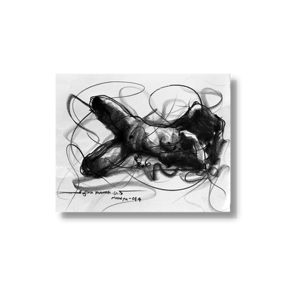 Nude Drawing-059 - SUJITH KUMAR GS MANDYA Art Studio Gallery (SKGSM Art Studio Gallery)