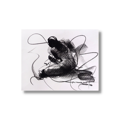 Nude Drawing-069 - SUJITH KUMAR GS MANDYA Art Studio Gallery (SKGSM Art Studio Gallery)