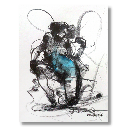 Nude Drawing-076 - SUJITH KUMAR GS MANDYA Art Studio Gallery (SKGSM Art Studio Gallery)