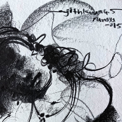Nude Drawing-137 - SUJITH KUMAR GS MANDYA Art Studio Gallery (SKGSM Art Studio Gallery)