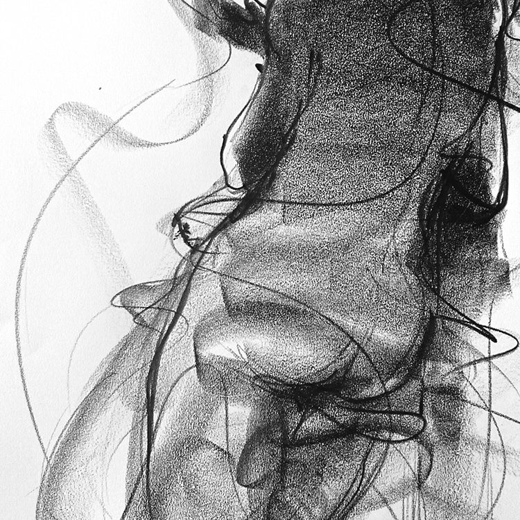 Nude Drawing-147 - SUJITH KUMAR GS MANDYA Art Studio Gallery (SKGSM Art Studio Gallery)