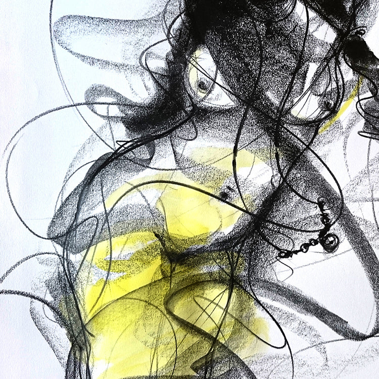 Nude Drawing-149 - SUJITH KUMAR GS MANDYA Art Studio Gallery (SKGSM Art Studio Gallery)