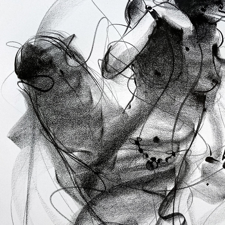 Nude Drawing-152 - SUJITH KUMAR GS MANDYA Art Studio Gallery (SKGSM Art Studio Gallery)