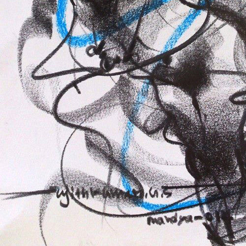 Nude Drawing-047 - SUJITH KUMAR GS MANDYA Art Studio Gallery (SKGSM Art Studio Gallery)