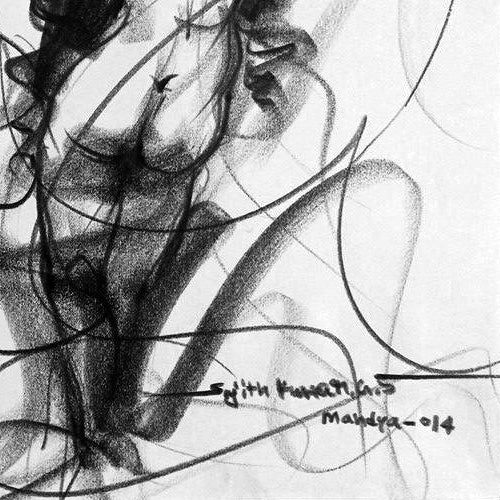 Nude Drawing-060 - SUJITH KUMAR GS MANDYA Art Studio Gallery (SKGSM Art Studio Gallery)