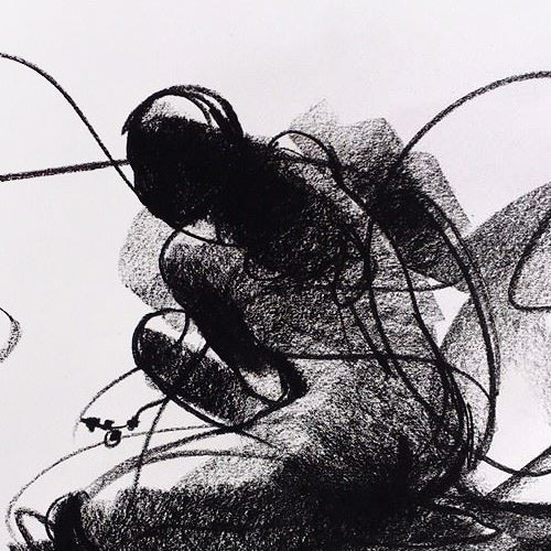 Nude Drawing-069 - SUJITH KUMAR GS MANDYA Art Studio Gallery (SKGSM Art Studio Gallery)