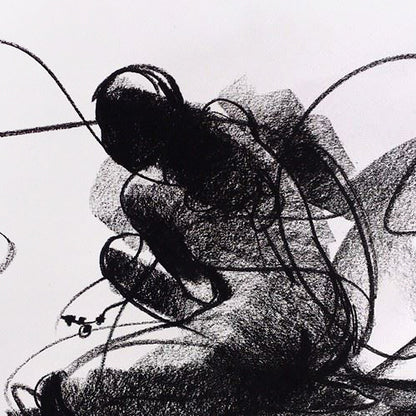 Nude Drawing-069 - SUJITH KUMAR GS MANDYA Art Studio Gallery (SKGSM Art Studio Gallery)