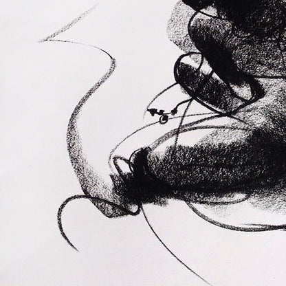 Nude Drawing-069 - SUJITH KUMAR GS MANDYA Art Studio Gallery (SKGSM Art Studio Gallery)