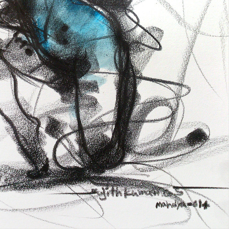 Nude Drawing-076 - SUJITH KUMAR GS MANDYA Art Studio Gallery (SKGSM Art Studio Gallery)