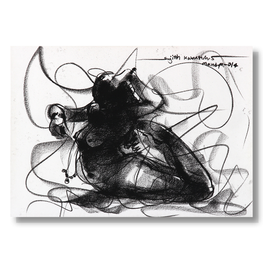 Nude Drawing-070 - SUJITH KUMAR GS MANDYA Art Studio Gallery (SKGSM Art Studio Gallery)