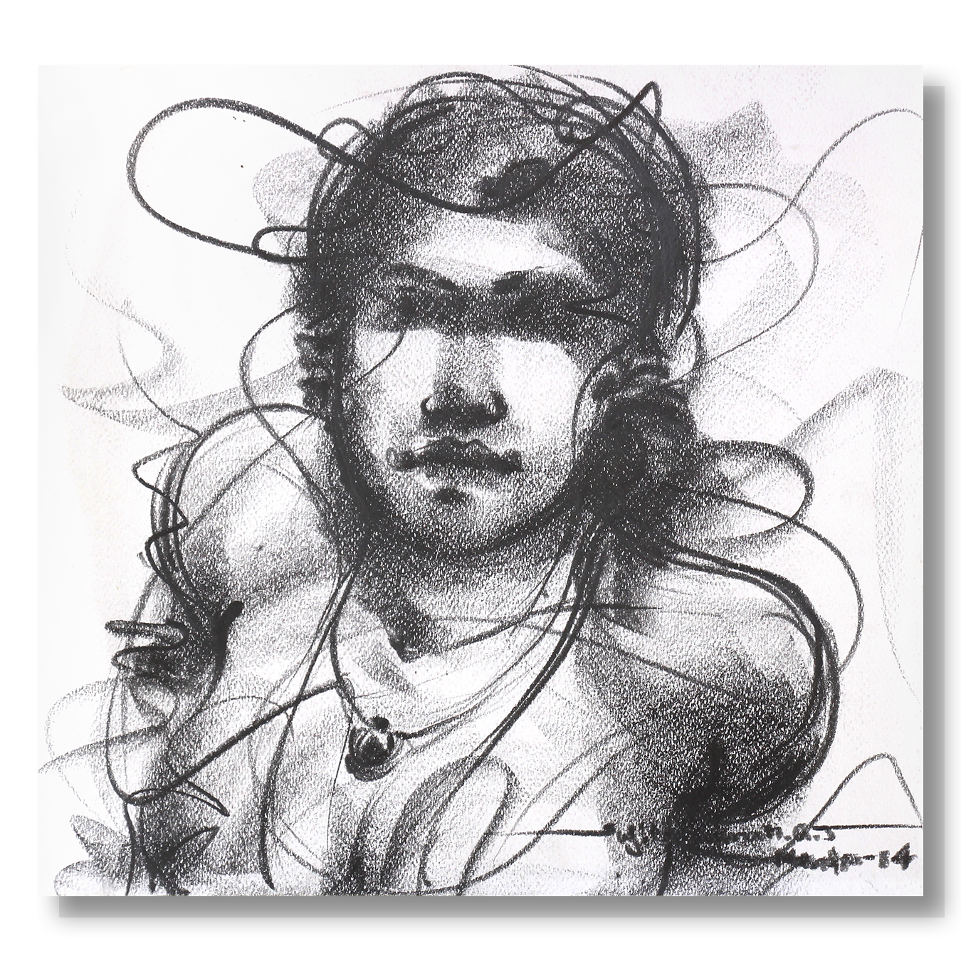 Nude Drawing-096 - SUJITH KUMAR GS MANDYA Art Studio Gallery (SKGSM Art Studio Gallery)