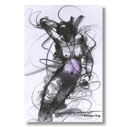 Nude Drawing-100 - SUJITH KUMAR GS MANDYA Art Studio Gallery (SKGSM Art Studio Gallery)