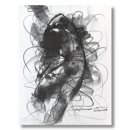Nude Drawing-123 - SUJITH KUMAR GS MANDYA Art Studio Gallery (SKGSM Art Studio Gallery)
