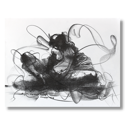 Nude Drawing-124 - SUJITH KUMAR GS MANDYA Art Studio Gallery (SKGSM Art Studio Gallery)