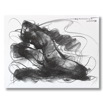 Nude Drawing-128 - SUJITH KUMAR GS MANDYA Art Studio Gallery (SKGSM Art Studio Gallery)