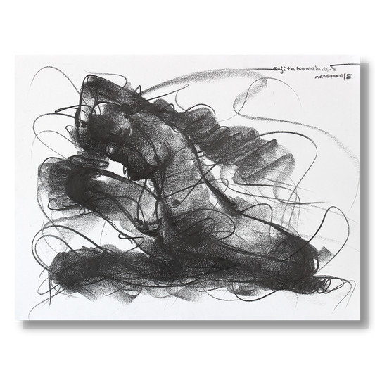 Nude Drawing-128 - SUJITH KUMAR GS MANDYA Art Studio Gallery (SKGSM Art Studio Gallery)
